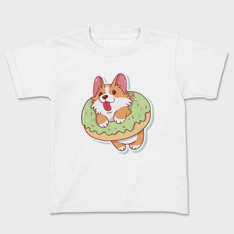 Corgi Donut Joy, Tricou Copii