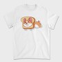 Corgi Toast Slice, Tricou Barbati (Unisex)