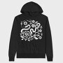 Chinese Zodiac Snake New Year, Hanorac Oversize Barbati (Unisex)