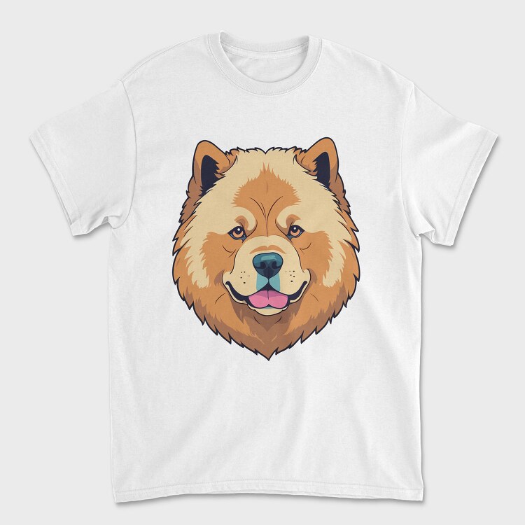 Chow Chow Dog Breed, Tricou Barbati (Unisex)