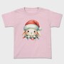 Christmas Bunny Watercolor, Tricou Copii