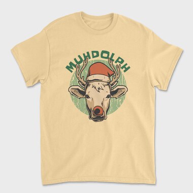 Christmas Cow Muhdolph, Tricou Barbati (Unisex)