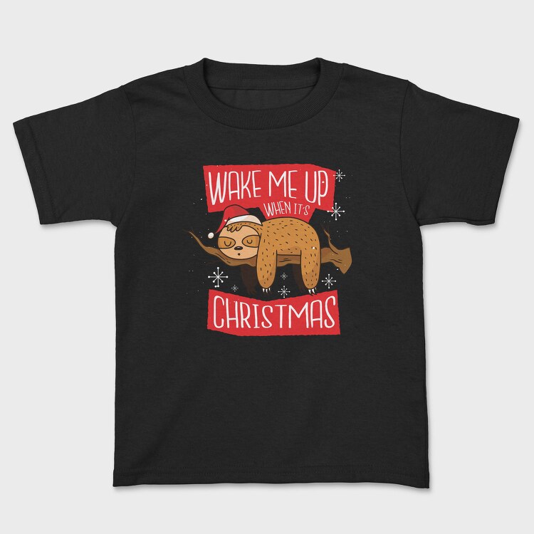 Christmas Sloth (2), Tricou Copii