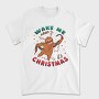 Christmas Sloth, Tricou Barbati (Unisex)