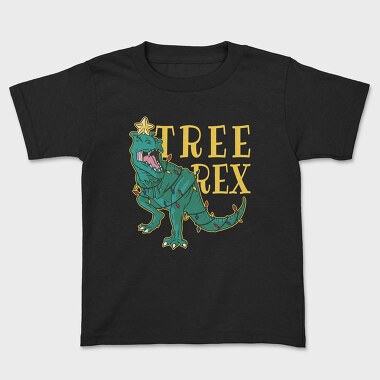 Christmas Tree T Rex, Tricou Copii