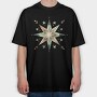 Star Sprout Blossom, Tricou Oversize Barbati (Unisex)