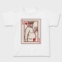 Chubby King Of Hearts Card, Tricou Copii
