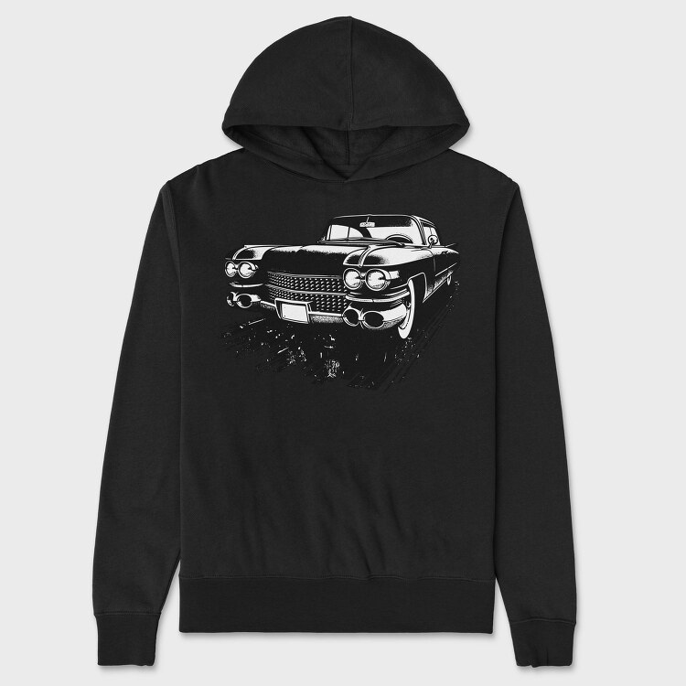 Classic Cadillac Sketch I M Classic, Hanorac Oversize Barbati (Unisex)