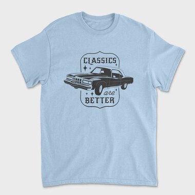 Classical Car Transport, Tricou Barbati (Unisex)