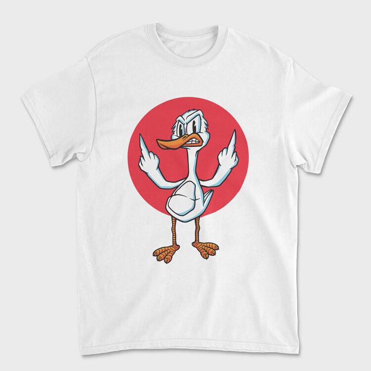 Angry Duck Fuck You, Tricou Barbati (Unisex)