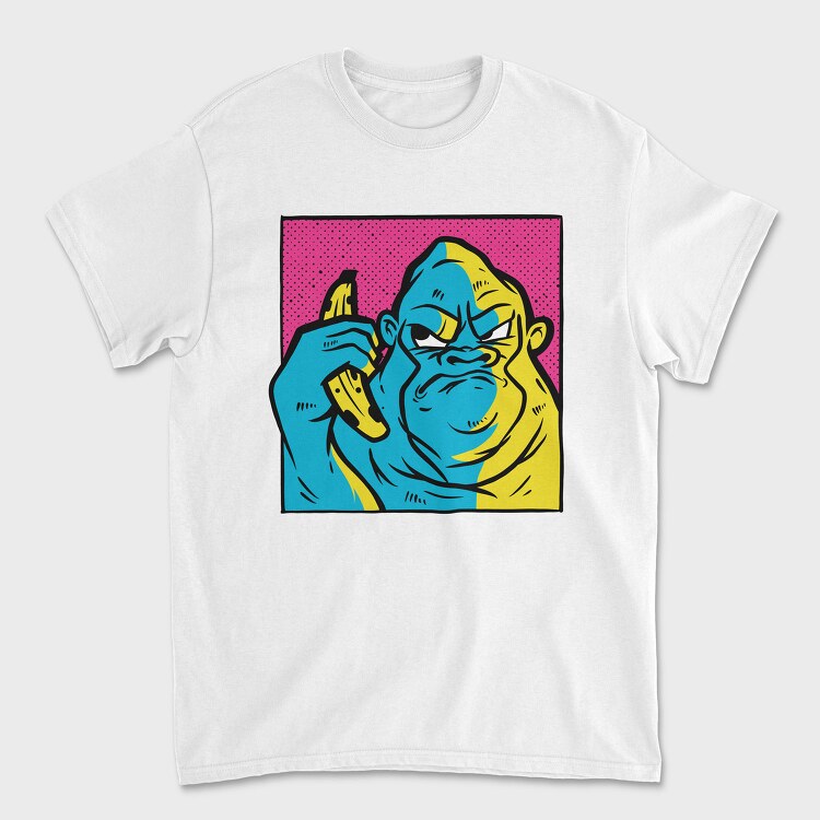 Angry Gorilla Banana, Tricou Barbati (Unisex)
