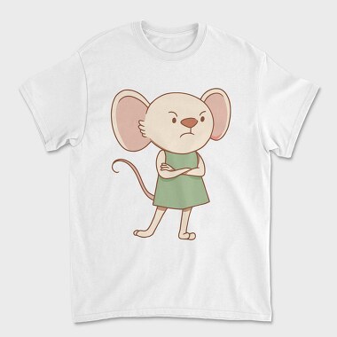 Angry Mouse Dress, Tricou Barbati (Unisex)