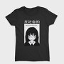 Anime Antisocial Girl Face Mask, Tricou Femei