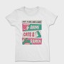 Anime Girl Cat And Ramen, Tricou Femei