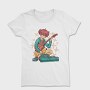 Anime Girl Electric Guitar Pedals, Tricou Femei