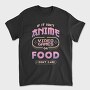 Anime Video Games Food, Tricou Barbati (Unisex)