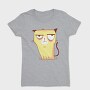 Annoyed Yellow Cat Grumpy, Tricou Femei