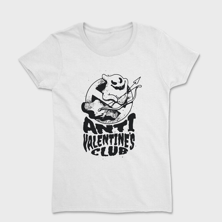 Anti Valentine S Day Ghost Club, Tricou Femei