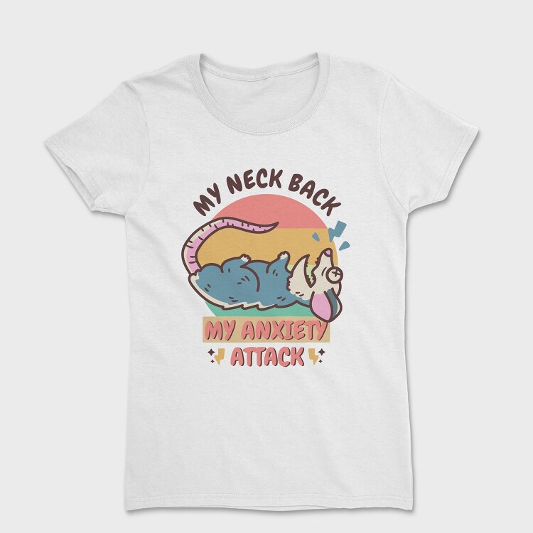 Anxiety Opossum, Tricou Femei