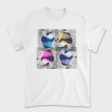 Apple Pop Art Tote, Tricou Barbati (Unisex)