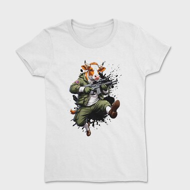 Armed Cow Character, Tricou Femei