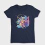 Artemis Greek Mythology Goddess Retrowave, Tricou Femei