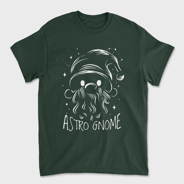 Astro Gnome Astronomer, Tricou Barbati (Unisex)