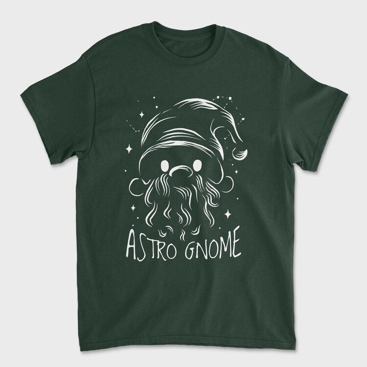 Astro Gnome Astronomer, Tricou Barbati (Unisex)