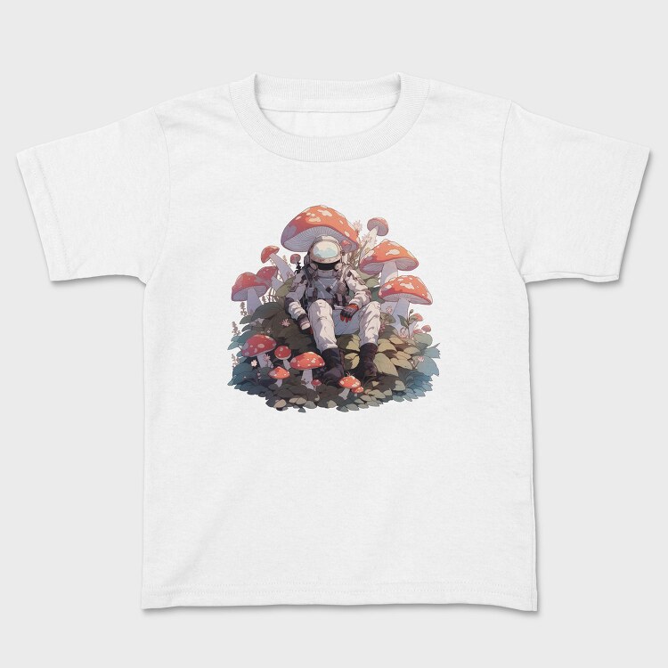 Astronaut On Mushroom Planet, Tricou Copii