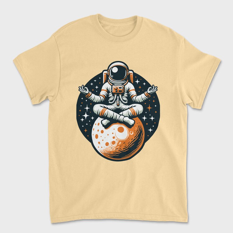 Astronaut Yoga, Tricou Barbati (Unisex)