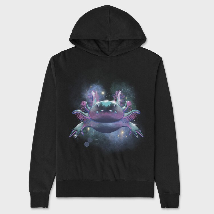 Cosmic Axolotl, Hanorac Oversize Barbati (Unisex)