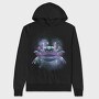 Cosmic Axolotl, Hanorac Oversize Barbati (Unisex)
