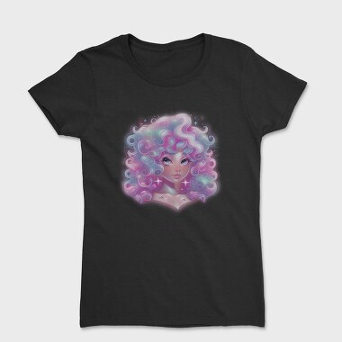 Cosmic Girl Portrait, Tricou Femei