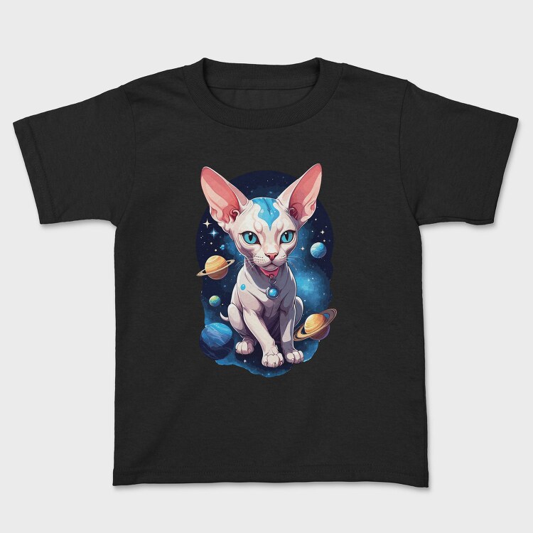 Cosmic Sphynx Cat, Tricou Copii