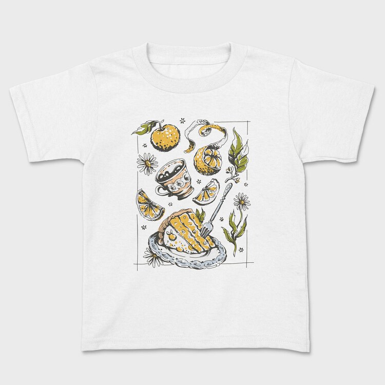 Cottagecore Lifestyle Food Collection, Tricou Copii