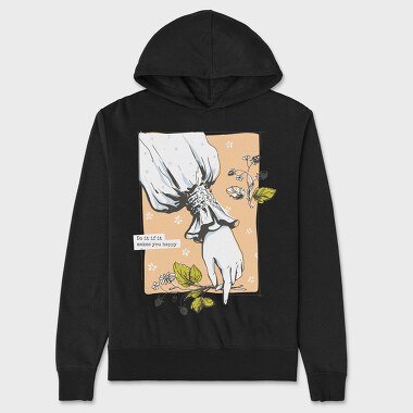 Cottagecore Lifestyle Nature Collection, Hanorac Oversize Barbati (Unisex)