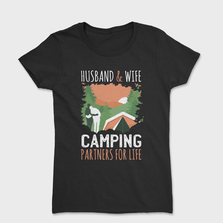 Couple Camping, Tricou Femei