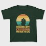 Couple In Love Sailing Retro Cruising Quote, Tricou Copii