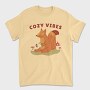 Cozy Vibes Gaming Squirrel Gamers Creators Ep, Tricou Barbati (Unisex)