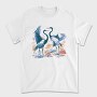 Crane Birds Dancing, Tricou Barbati (Unisex)
