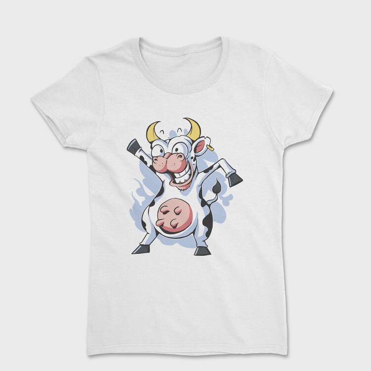 Crazy Dancing Cow, Tricou Femei