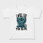 Creepy Menacing Monster Trend I Will Eat You, Tricou Copii