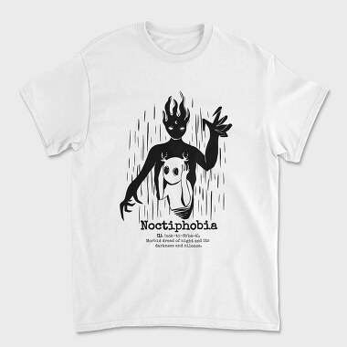 Creepy Noctiphobia, Tricou Barbati (Unisex)