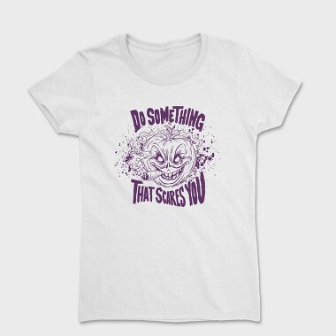 Creepy Pumpkin Halloween, Tricou Femei