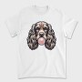 Cocker Spaniel Chewing Gum, Tricou Barbati (Unisex)