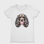 Cocker Spaniel Chewing Gum, Tricou Femei