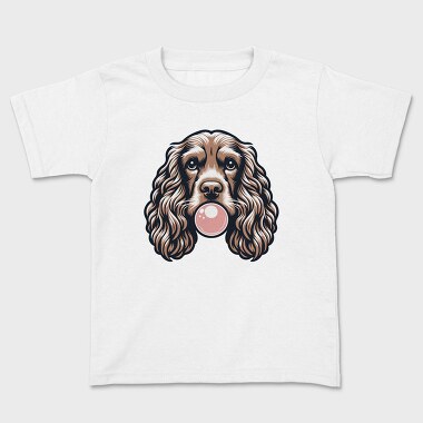 Cocker Spaniel Chewing Gum, Tricou Copii