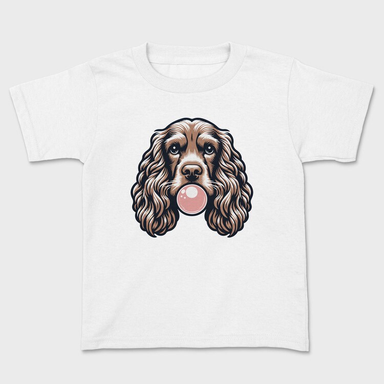Cocker Spaniel Chewing Gum, Tricou Copii