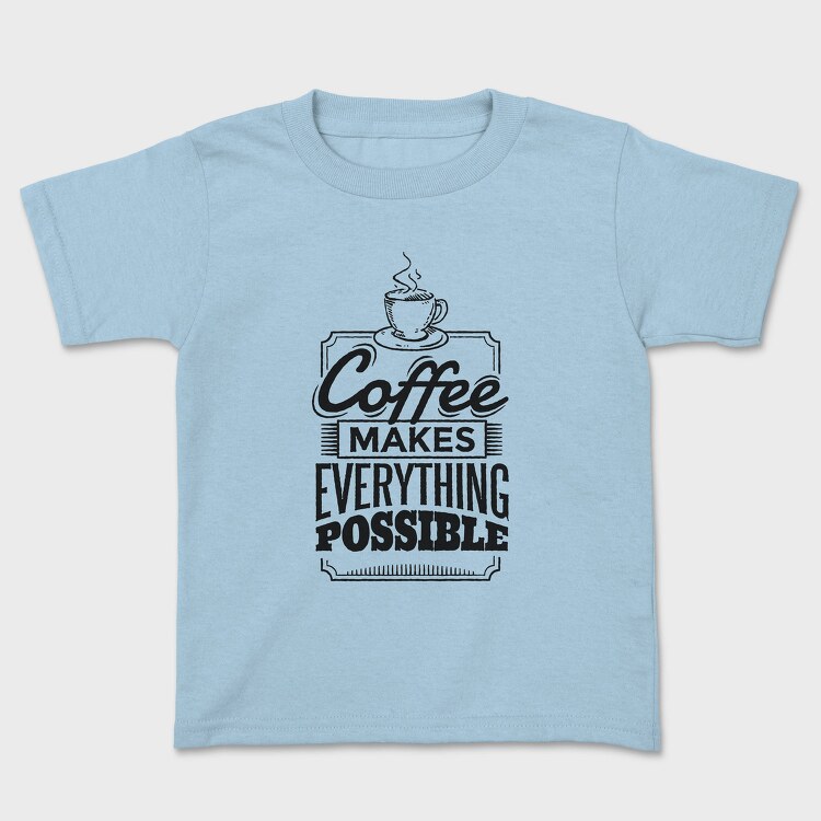Coffee Quote, Tricou Copii