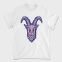 Colorful Goat Head, Tricou Barbati (Unisex)